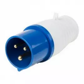 Вилка переносная 16 А 220В 3х штек.