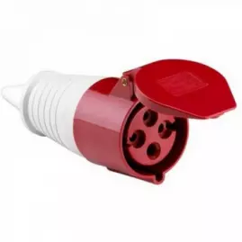 Розетка переносная 16А 380В. на 4 штек.