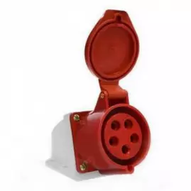 Розетка стацион. 32 А 380В. на 5 штек.