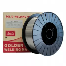 Сварочная проволока JQ.MG50-6 N/AWS (СВО8Г2С)(полир) ф 0,8  15 кг.Золотой мост Сварочная проволока JQ.MG50-6 N/AWS (СВО8Г2С)(полир) ф 0,8  15 кг.Золотой мост