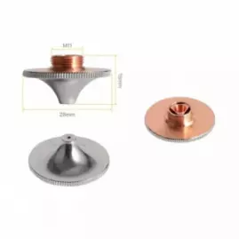 Сопло двойное хромированное HS 1,4 мм HS28-15-14-D Сопло двойное хромированное HS 1,4 мм HS28-15-14-D