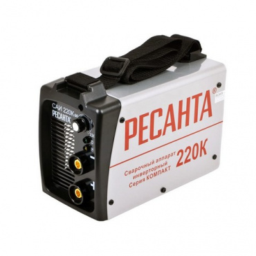 Сварочный аппарат инверторный Ресанта САИ220К (компакт)  65/37. Фото 3