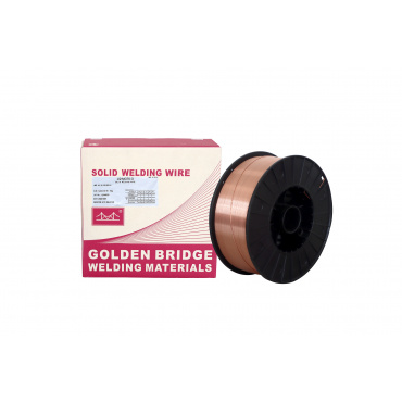 Сварочная проволока высокопрочная JQ.MG70-G/ER100S-G (OK Aristorod 55) d = 1,2 мм (15 кг) Golden Bridge