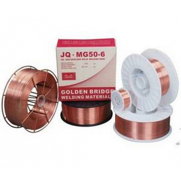 Сварочная проволока JQ.MG50-6 (СВО8Г2С) ф 1,2  20 кг.Золотой мост