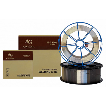 Проволока нержавеющая AG ER 308LSi д 0.8мм (15кг). Фото 1