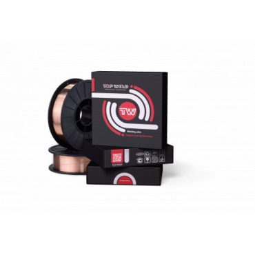 Сварочная проволока СВО8Г2С ф 1,0 15 кг. (полир.) Top Weld. Фото 1