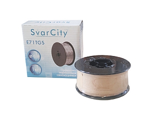 Проволока порошковая SvarCity E71T-GS 1,0 мм по 1 кг