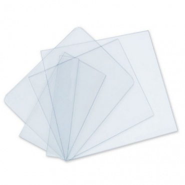 Стекло защитное поликарбонат 114*90. Фото 1